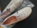 Нови ежедневни бежови обувки. Спортно-елегантни перфорирани обувки, размер 39-40, снимка 8