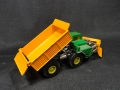 СТАРА РЕТРО МЕТАЛНА КОЛИЧКА SIKU GERMANY FAUN SNOW PLOUGH TRUCK, снимка 4