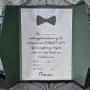 ⚜️ Покана от перлен картон за рожден ден, юбилей, абитуриентски бал, снимка 7