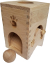  Дървена кутия за сортиране образователна играчка Монтесори за малки деца