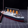 3D лазерно изрязан металeн цветен пъзел Titanic - Направи си сам, снимка 2