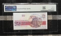 Сертифицирани банкноти 1951-2025 година PMG 65-66, снимка 4