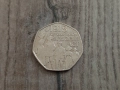 Монета 2018 Великобритания 50 pence 50p (1918 People act) - Elizabeth II, снимка 2