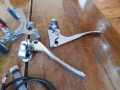 Стар комплект спирачки за велосипед,колело, снимка 7