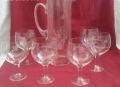Чаши с кана  за вино ръчно гравиран , снимка 1 - Антикварни и старинни предмети - 19064434
