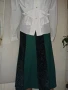 НОВИ с Етикет ! ДАМСКА БЯЛА БЛУЗА и ЗЕЛЕНА ПОЛА , снимка 1