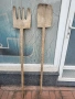 Автентични дървени лопати, снимка 1
