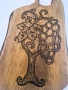 Дъски от орех ръчна пирография, снимка 14