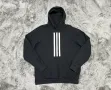 Мъжки суитшърт Adidas Heavy Terry Hoodie Black, Размер L, снимка 2