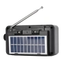 Соларно портативно радио JOC H6108REC-S с Bluetooth, FM радио и MP3 плеър, снимка 8