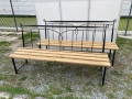 Две градински пейки, снимка 1