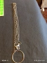 Голяма верига аксесоар за портфейл, чанта, джобен часовник здрава перфектно състояние 51251, снимка 3