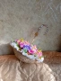Чадърче с цветя, ръчно направено., снимка 1