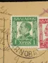 Стара пощенска картичка Царство България 1934г. с печати и марки за КОЛЕКЦИОНЕРИ 48297, снимка 3