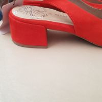 Нови обувки Marco Tozzi с ток , снимка 3 - Сандали - 45188269