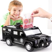 Детски сейф брониран Полицейски автомобил, електронна касичка с опция за разпознаване на пръстов отп, снимка 10 - Коли, камиони, мотори, писти - 45675585