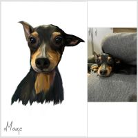Дигитални портрети на домашни любимци, снимка 5 - За кучета - 45545698