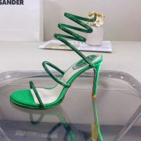 дамски елегантни обувки RENE CAOVILLA-реплика, снимка 17 - Дамски обувки на ток - 45389301