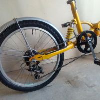 Сгъваем велосипед Little Walker 20", снимка 5 - Велосипеди - 45351848