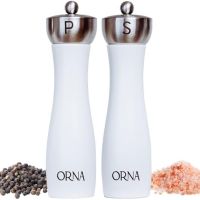 Нов Луксозен Комплект Мелници ORNA за сол и пипер Идеален Подарък, снимка 1 - Други - 45188494