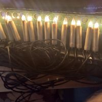 15 лампички светещи свещи от соца, снимка 1 - Други - 45846014