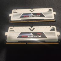 GEIL 2X4GB DDR3 2400MHz GEIL EVO POTENZA, снимка 1 - RAM памет - 45464173