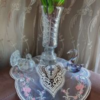 Кристална ваза, снимка 6 - Вази - 45464492