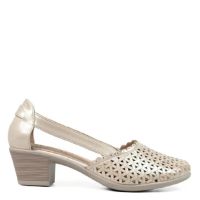 Дамски лятни обувки с нисък ток , снимка 3 - Дамски обувки на ток - 45444956