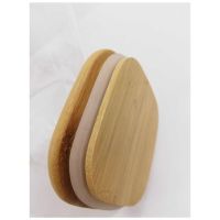 Квадратен стъклен буркан с дървена капачка, различни размери, снимка 1 - Аксесоари за кухня - 45778526