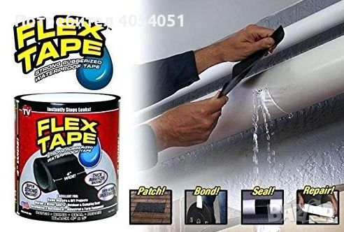 Водоустойчиво тиксо Flex Tape, снимка 1