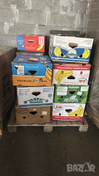 Здрави бананови кашони– за преместване и съхранение, снимка 1