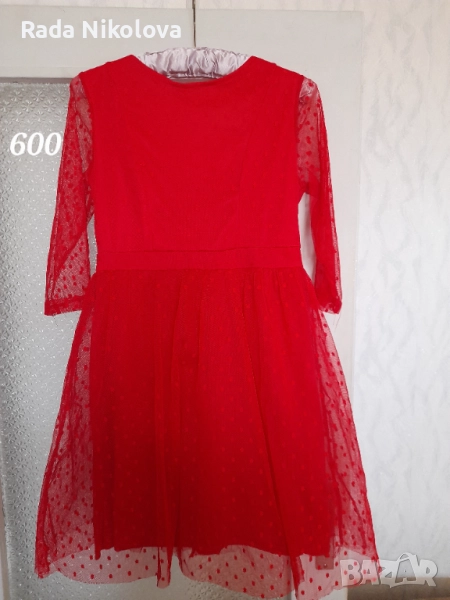 Червена бална рокля , снимка 1