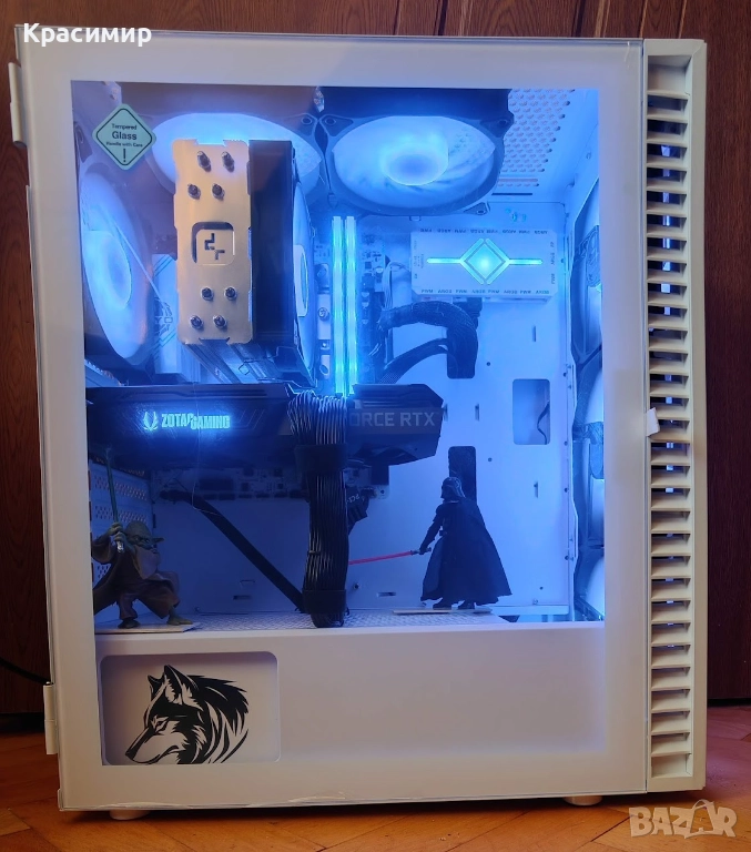 Геймърски компютър Ryzen 5700x, GeForce RTX 3070,32gb ddr4,1tb nvme, снимка 1