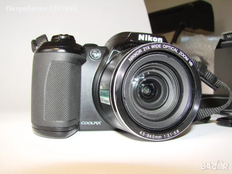 Цифров фотоапарат Nikon Coolpix L310 перфектен, снимка 1