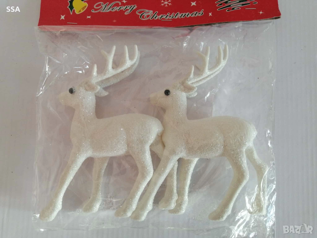 Коледни елени 2 бр, снимка 1