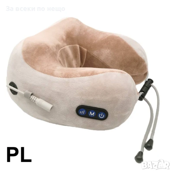 Масажна възглавница за врат с мемори пяна Код P880, снимка 1