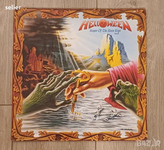 Helloween ‎– Keeper Of The Seven Keys (Part II) Немско издание 1988г Състояние на винила:визуално е , снимка 1