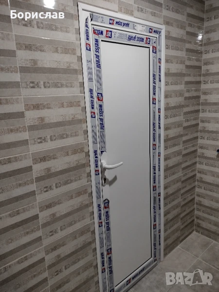 Врати алуминиеви с монтаж, снимка 1