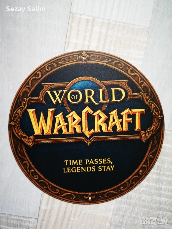 НОВ! World Warcraft - Кръгла картина, снимка 1