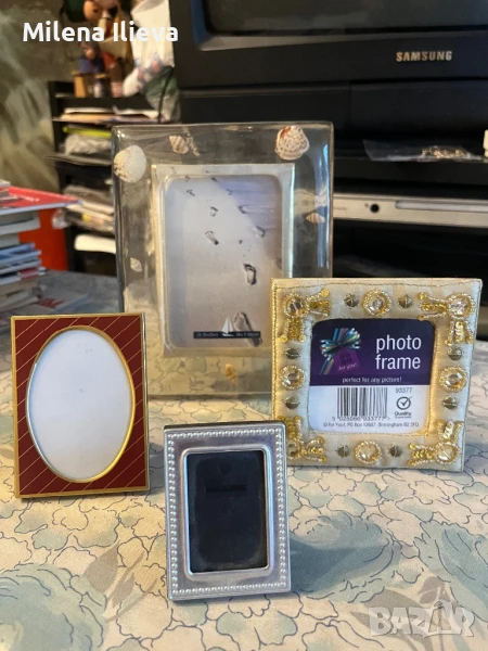 🖼️ Комплект от 5 рамки за снимки – нови и запазени, подходящи за декорация или подарък 🎁, снимка 1