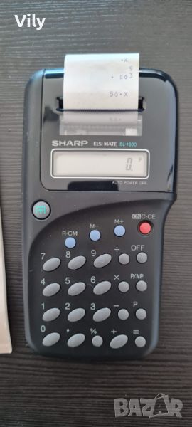 Sharp EL-1600 - принтер калкулатор, снимка 1