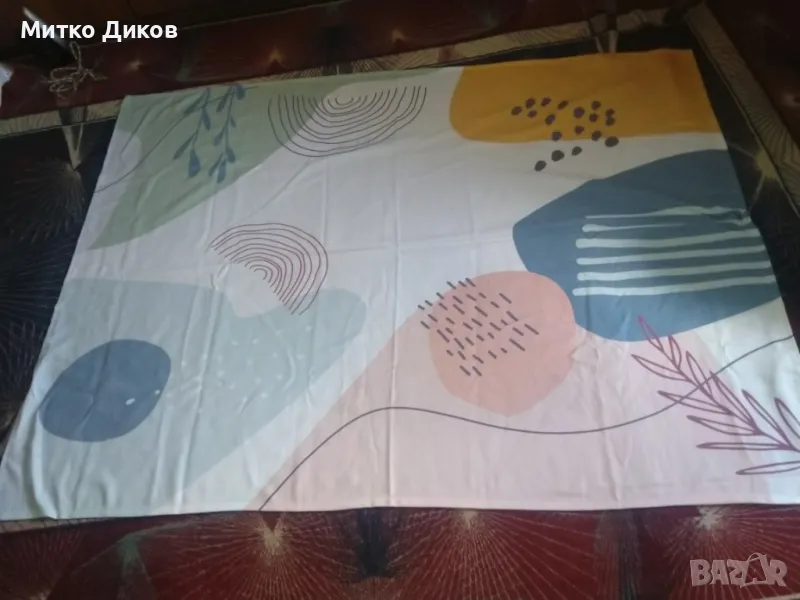 Покривка за маса легло нова 176х132 см на Аглика трейд 50пр. памук и 50пр. рециклиран полиестер, снимка 1