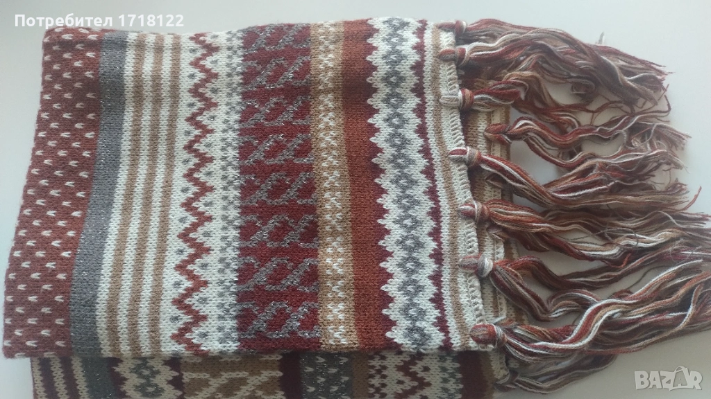 Топъл зимен шал , снимка 1