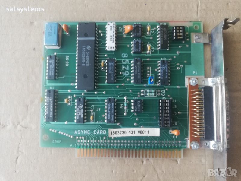 IBM 1503236 8-bit ISA Asynchronous Adapter Card, снимка 1