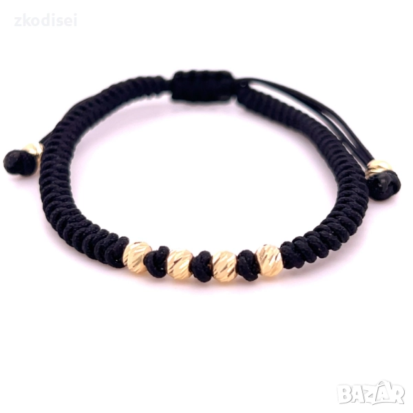 Златна регулируема гривна 0,97гр. 14кр. проба:585 модел:33682-2, снимка 1