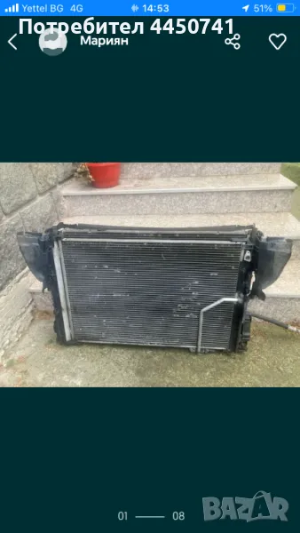 Продавам за Мерцедес w204 facelift 2011г радиатори, снимка 1