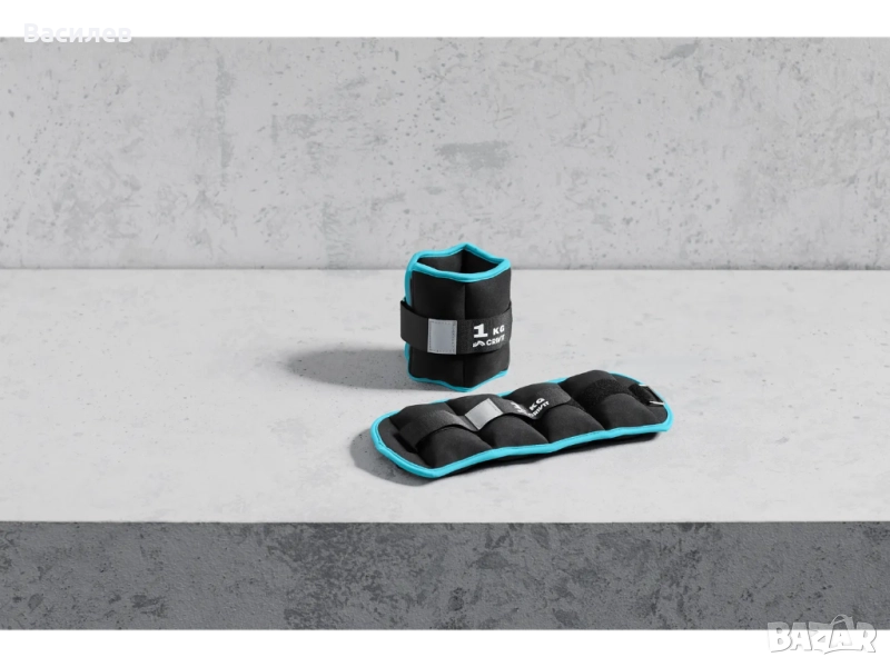 Тежести за глезени/китки CRIVIT – 2 x 1 кг, снимка 1