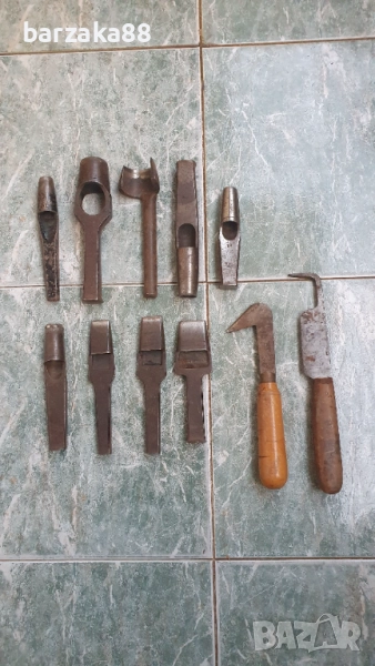 Стари инструменти 12 броя, снимка 1