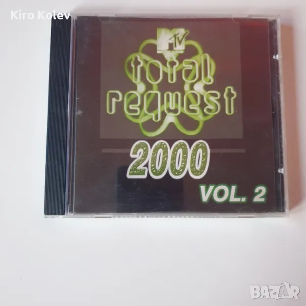 mtv total request 2000 vol.2 cd, снимка 1