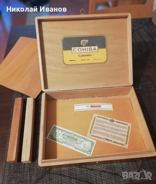 Оригинална кутия от кубински пури Cohiba Esplendidos, снимка 1